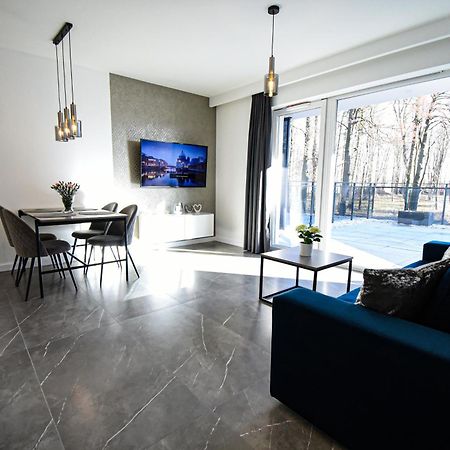 Apartament Villa Park Przy Plazy Z Widokiem Na Jezioro, Taras 50 M2 Ostroda Exterior photo