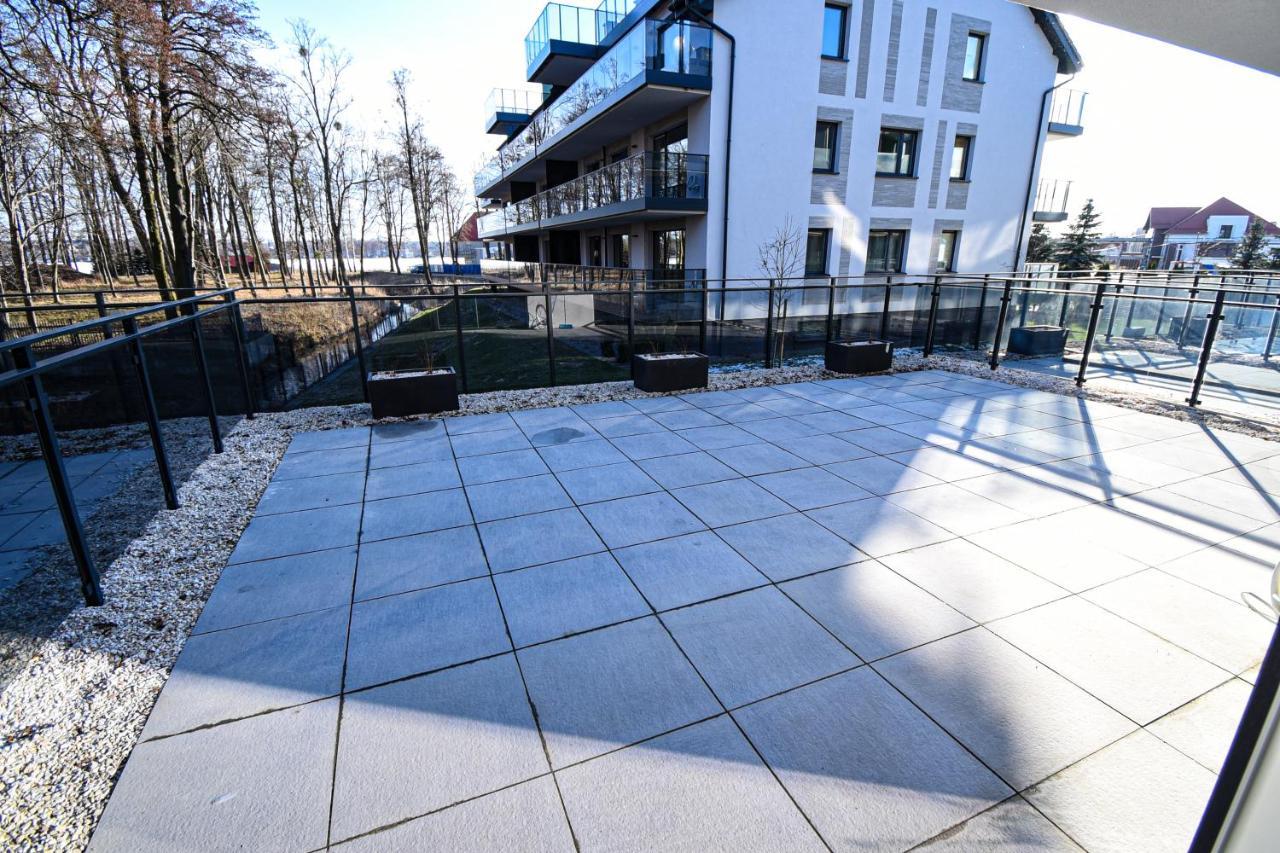 Apartament Villa Park Przy Plazy Z Widokiem Na Jezioro, Taras 50 M2 Ostroda Exterior photo